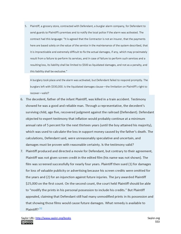 Business Law and the Legal Environment - Page 553